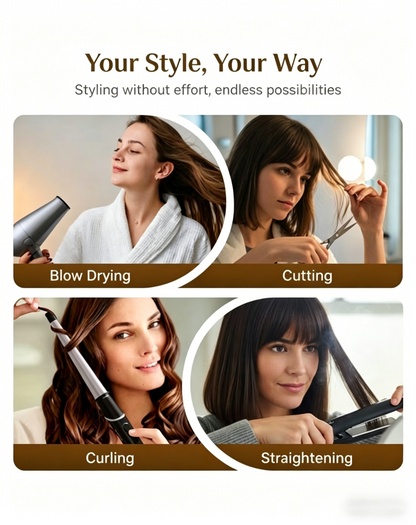 Lightweight seamless clip-in topper – just clip and go