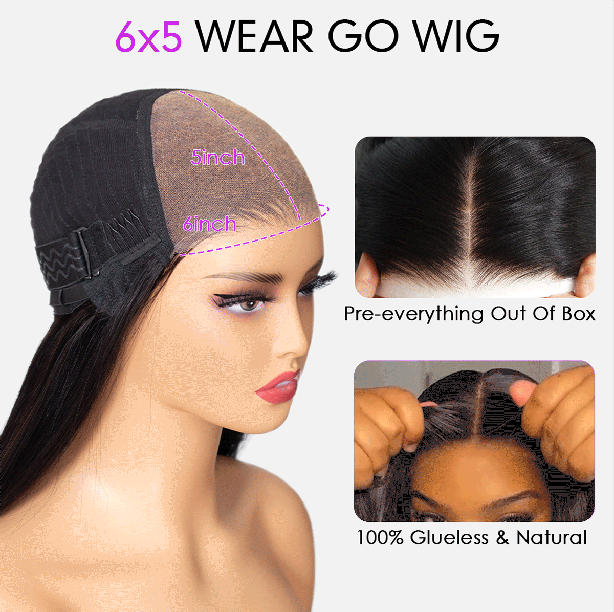 The 30-Second Glueless Bob – Just Snap & Go