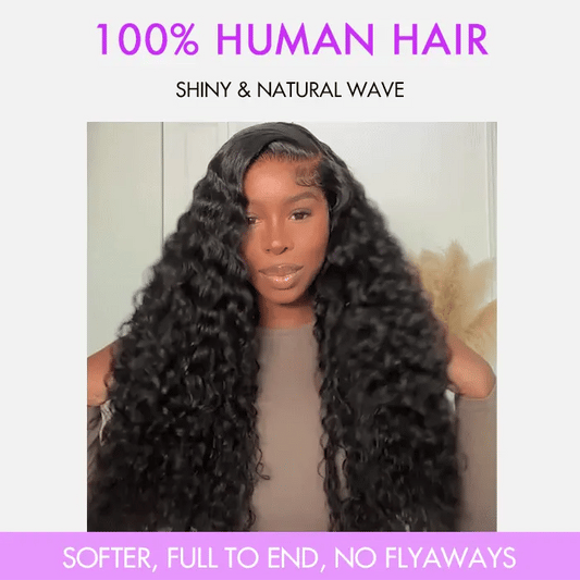 Glueless Lace Wig – Natural V-Shaped Hairline, Silky Human Hair, Instant Glam!100% Natural Hairline 250% Density
